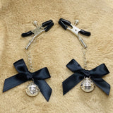  Erotic Ribbon Nipple Clamp BDSM Toys 