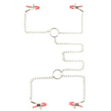  Savage Fetish Nipple to Clit Chain 