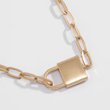  Slave for You Locking Collar Necklace 