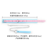  Fancy Colored Collar and Leash Set 