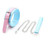  Fancy Colored Collar and Leash Set 