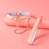  Adjustable BDSM Collar and Leash 