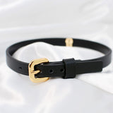  Soft Leather Collar Choker 