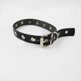  Studded Men's Leather Collar 