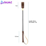  Beat Thy Slave Leather Riding Crop 