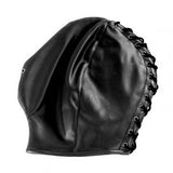  Dual Layer Leather Bondage Hood 
