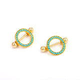 Charming Nipple Ring Barbells 