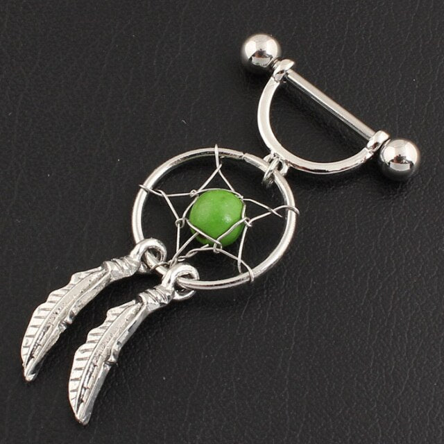 Vivid Pleasure Dreamcatcher Nipple Rings