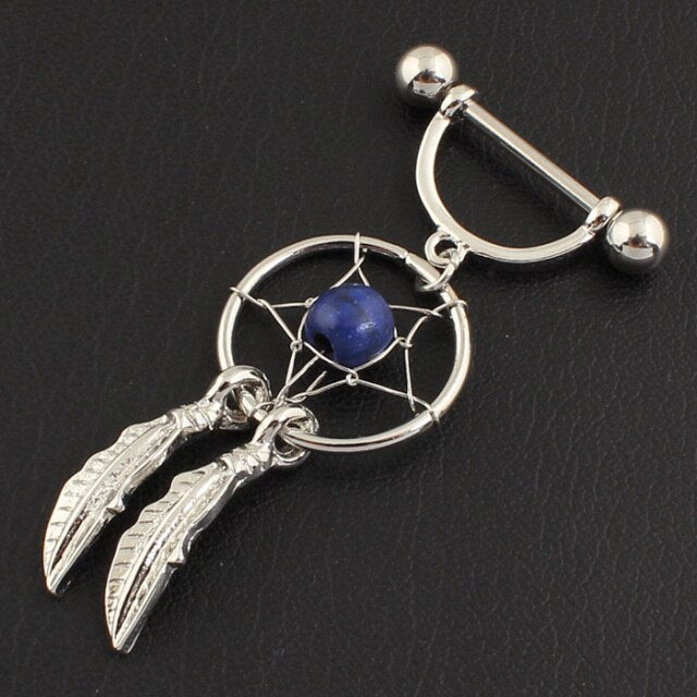 Vivid Pleasure Dreamcatcher Nipple Rings