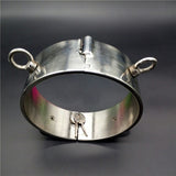  Heavy-Duty Locking Bondage Collar 