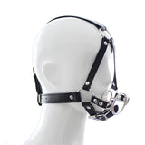  Forced Blowjob Ring Gag Bondage Harness 