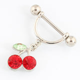  Cherry Delight Cute Nipple Piercings 