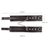  Power Play Leather Handcuffs 