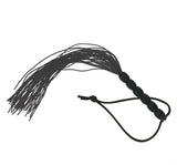  Sadomasochistic Black Rubber Flogger 