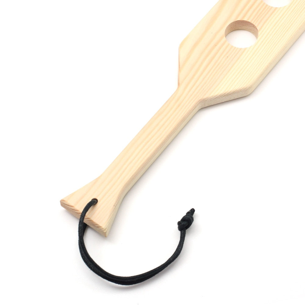 Bamboo Spanking Paddle With Holes