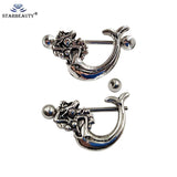  Naughty Mermaid Small Nipple Rings 