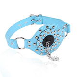  Studded Leather Mouth Ring Gag 