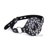  Studded Leather Mouth Ring Gag 
