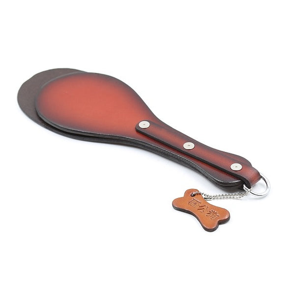 Deluxe Leather Spanking Paddle