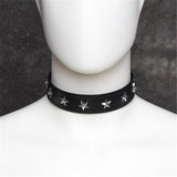  Star-Studded BDSM Slave Collar 