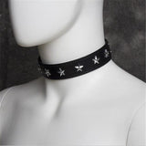  Star-Studded BDSM Slave Collar 