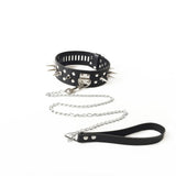 Spiked Dom Sub Collar 