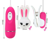  Vibrating Bunny Nipple Stimulator Toys 
