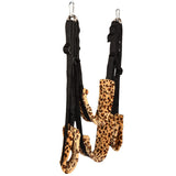  Sexy Leopard Print Dual Hook Sex Swing 