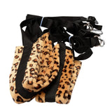  Sexy Leopard Print Dual Hook Sex Swing 