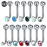  Internally Threaded Titanium VCH Piercing Jewelry 