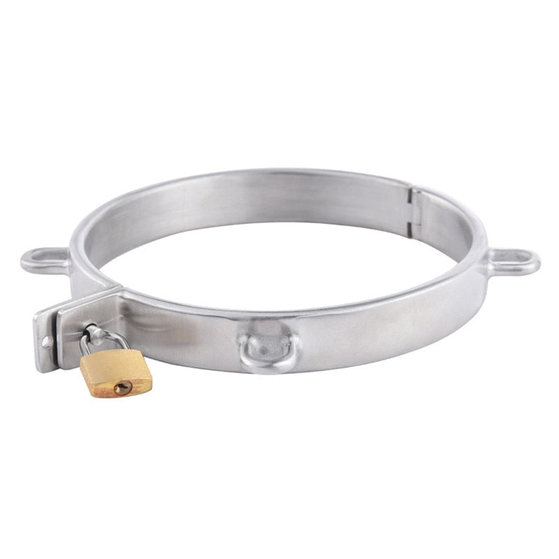 Stainless Permanent Slave Collar
