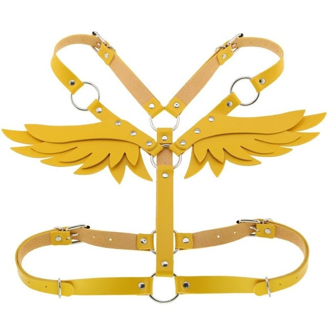 Angel Wings Fetish Harness