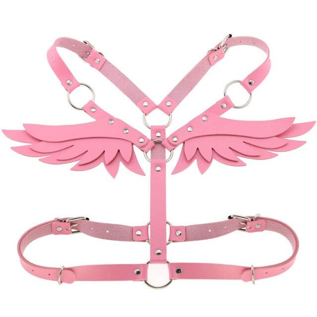 Angel Wings Fetish Harness