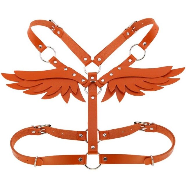 Angel Wings Fetish Harness