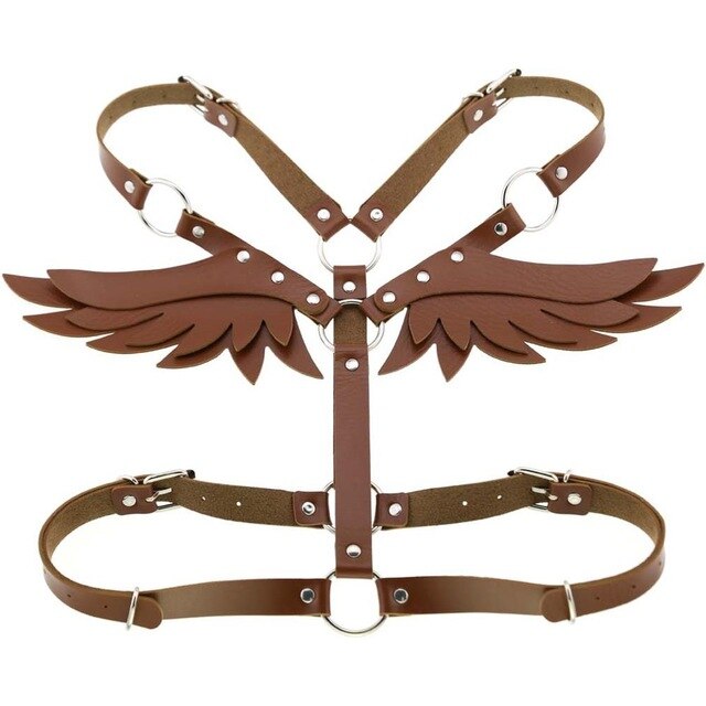 Angel Wings Fetish Harness