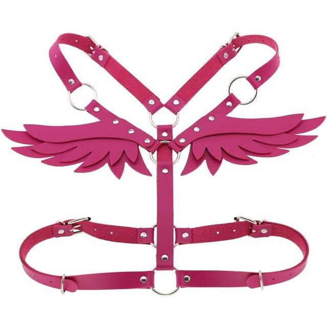 Angel Wings Fetish Harness