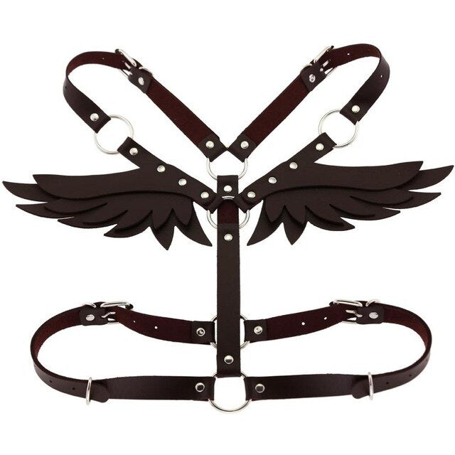 Angel Wings Fetish Harness